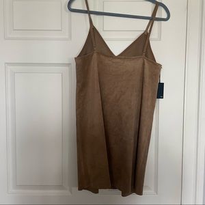 NWT Aritzia Suede Shift Dress